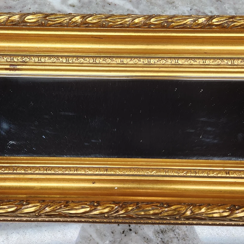 Ornate Gold Wall Mirror Frame - Classic Home Accent